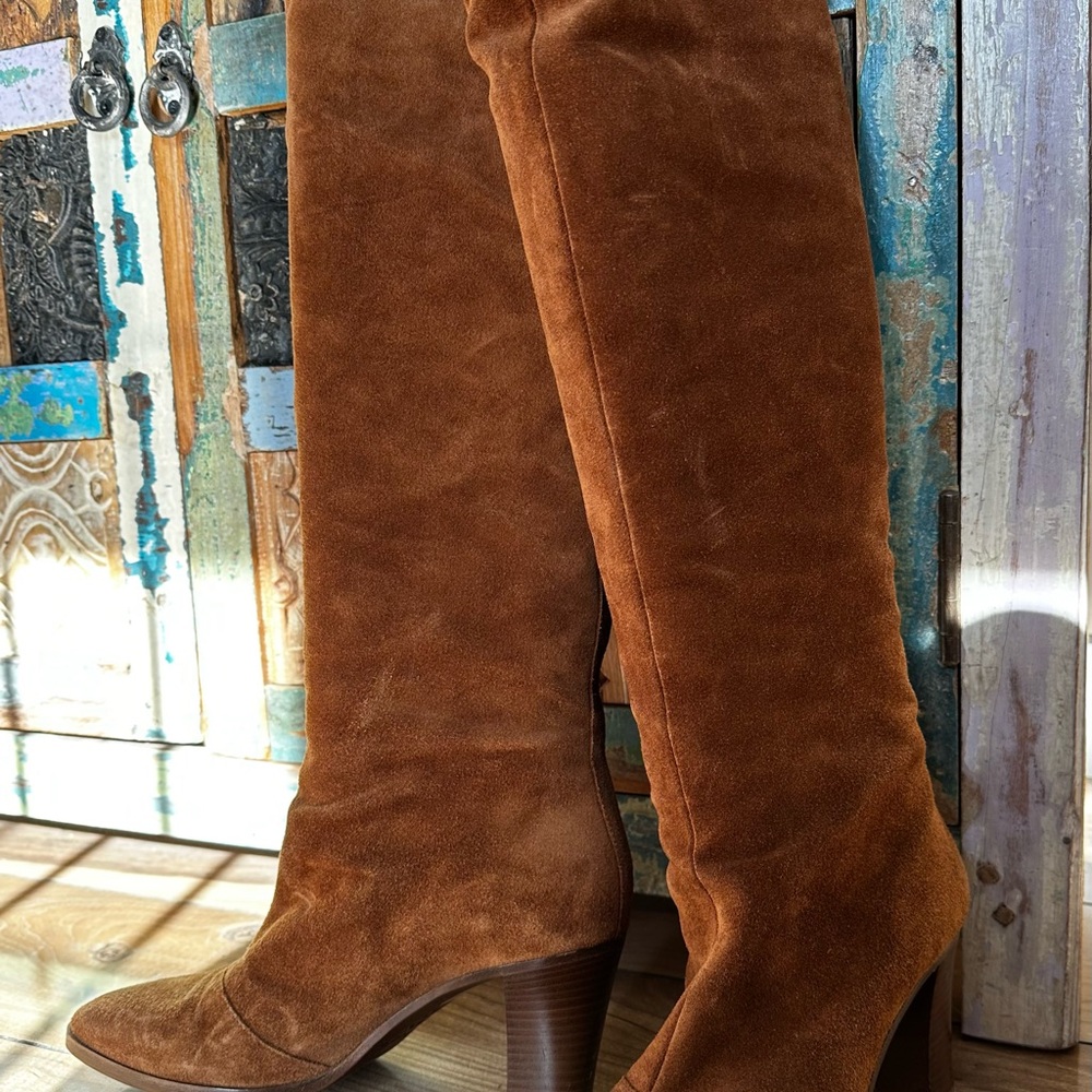 Vince ‘Casper’ Tall Suede Boots